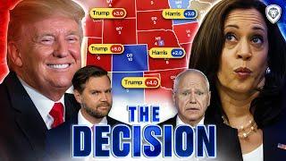 Kamala Regrets Walz? VP Debate! New Polls and NEW Electoral Map Prediction | The Decision Ep. 12