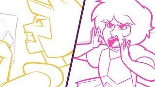 Pink Diamond Gets Grounded - Steven Universe (ANIMATIC)