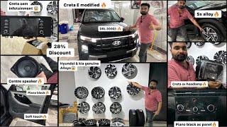 Hyundai OEM Alloys Collection For Creta And Seltos creta modifiedcreta 2024 genuine accessorie