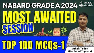 Top 100 MCQs Part 1 for NABARD Grade A 2024