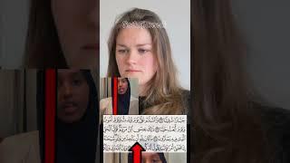 NON MUSLIM LADY REACTS TO SOMALIAN HAFIZ GIRL #sheikh #duet #islamicprayer #تيك_توك #sheikhs