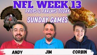 2024 NFL Week 13 Player Props, Predictions and Best Bets | Props and Parlays Today