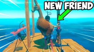 Capturing Our First Animal In Raft