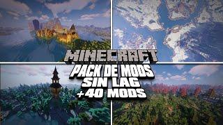 PACK DE MODS MINECRAFT 1.19.2 | +40 MODS SIN LAG | (AVENTURA, ESTRUCTURAS, EXPLORACION)