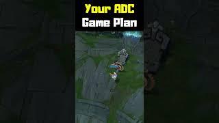 Your ADC Game Plan - League of Legends #shorts