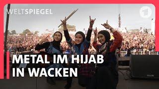 Indonesische Frauenband begeistert Wacken mit krassem Heavy-Metal | Weltspiegel Reportage