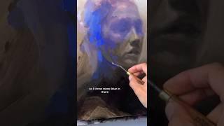 How accent colors can bring a painting together.