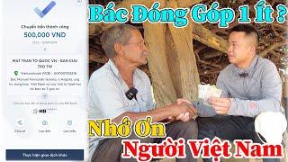 Công Giáp || Nước Mắt Rơi ? Bác Xin Đóng Góp 1 Phần Nhỏ Hỗ Trợ Đồng Bào Việt Nam ! Suốt Đời Nhớ Ơn !