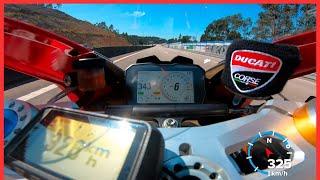 DUCATI PANIGALE V4R TOP SPEED - @MotoTopSpeed