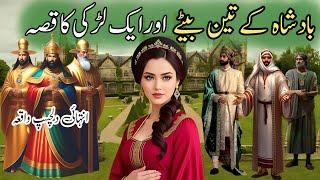 Badshah ke 3 betay aur aik Larki ka qissa | urdu Islami Waqiat | Ayena e Marfat