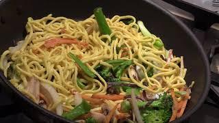 Simple and Easy Stir -Fry Vegetables/ Noodles(vegan)