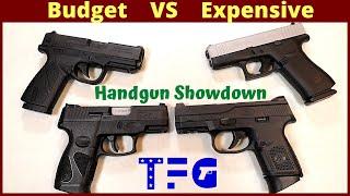 Budget VS Expensive - Handgun Showdown - TheFirearmGuy