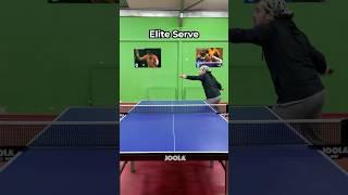 Beginner to Advanced Table Tennis Serve 