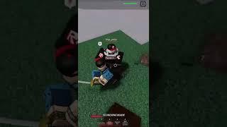 Roblox - The Strongest Battlegrounds - from full hp to low and won battle