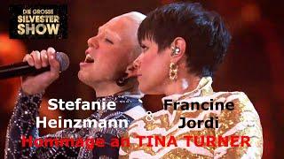 Stefanie Heinzmann & Francine Jordi - Hommage an Tina Turner (Medley) - Die Silvestershow 2023