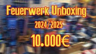 GRÖßTES FEUERWERK UNBOXING?!| SILVESTER BESTELLUNG 2024/25| SILVESTER VORFREUDE| 10.000€ UNBOXING 