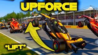 I Changed Downforce Into Upforce (Lift) In F1 24