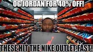 OG Jordan FOR $140! Jordan Biggest Mistake of 2024! THESE FLEW TO THE NIKE OUTLET!