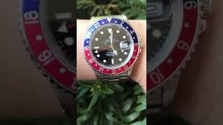 Rolex GMT Master II  Oyster Perpetual Date  'Pepsi' watch Hard to get watch #rare  #watch #rolex