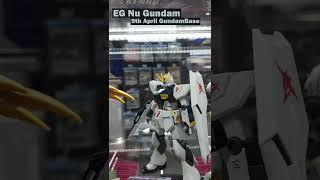 EG Nu Gundam BANDAI Release 9th April GundamBase Entry Grade #Shorts