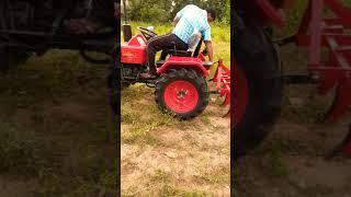 #Mahendra Yuvaraj Mini Tractor with Cultivator