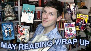 my weird reading month!  may wrap up