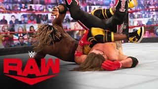 Kofi Kingston vs. AJ Styles: Raw, Mar. 22, 2021