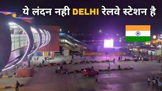 Delhi railway station newly built skywalk | Amazing view 