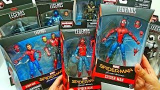 SPIDER-MAN HOMECOMING Marvel Legends Complete Set! Vulture Build a Figure