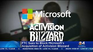 Microsoft Purchase Of Video Game Giant Activision Blizzard Blocked By FTC