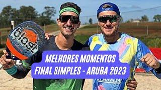 FINAL MASCULINO - Cappelletti VS Baran - ARUBA OPEN 2023 BEACH TENNIS