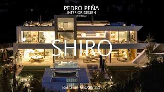 Touring Architectural masterpiece designed by PEDRO PEÑA. Villa Shiro in Marbella.