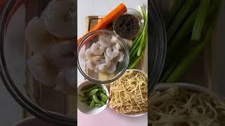 The BEST Shrimp Lo Mein Recipe ever! #20minutes #quickdinner #stirfry #chinesefood