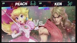 Super Smash Bros Ultimate Amiibo Fights  – Request #13860 Peach vs Ken