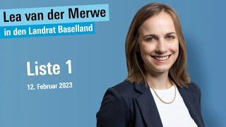 Lea van der Merwe - Landratskandidatin - Liste 1 FDP Allschwil