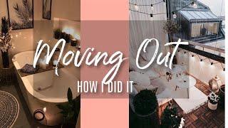 HOW I MOVED OUT AT 18! | EVERYTHING YOU NEED TO KNOW | SAVINGS, ROOMMATES + MORE!
