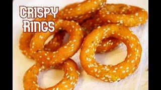 Crispy Rings | Rice flour Rings | Recipe of Crispy Rings by Coriander Touch | Snacks Recipe