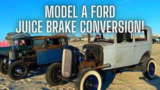 Model A Ford Hydraulic Brake Conversion!
