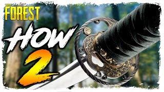 The Forest | HOW TO FIND THE KATANA | Updated Location