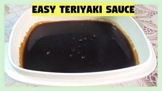 EASY TERIYAKI SAUCE --- RECIPE # 18