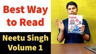 HOW TO READ NEETU SINGH VOLUME 1 BOOK