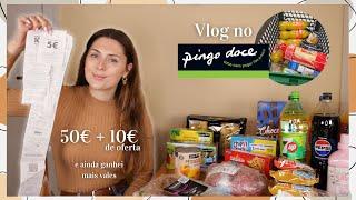 COMPRAS no PINGO DOCE - PROMOÇÃO PAGA 50€ e  RECEBE 10€