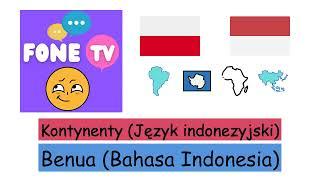 Kontynenty (Język indonezyjski) (pl-id)