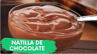 NATILLA DE CHOCOLATE receta fácil y rápida