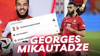 Georges Mikautadze ... BEST EURO 2024 STRIKER. Goals and skills and highlights