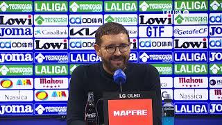 Rueda de prensa Getafe CF vs Real Valladolid CF