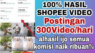 CARA MAKSIMALIN SHOPEE VIDEO DI PROGRAM SHOPEE AFFILIATE, KOMISI UP 100% !