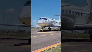 não so voa como desfila.#avião#fyy #jatos #gulfstreamboatsales #G550#avião #viral #aviação