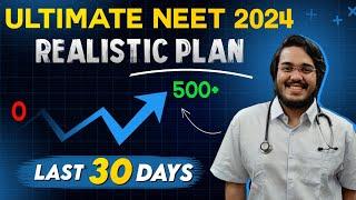 Last 1 Month "REALISTIC" NEET 2024 Plan by Dr Aman Tilak, AIIMS | WATCH THIS to Boost Rank by 1000s