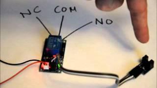 The Infrared Slot Sensor Relay Switch Module